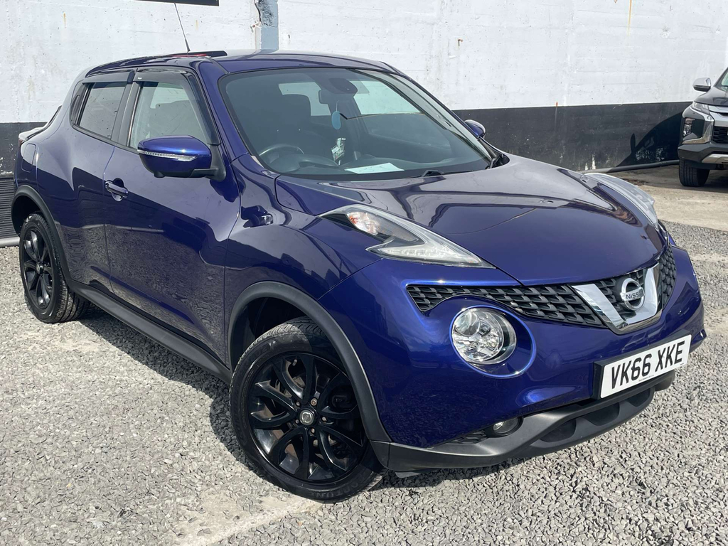Nissan Juke Tekna Suv Euro 6 Ss VK66XKE Blue