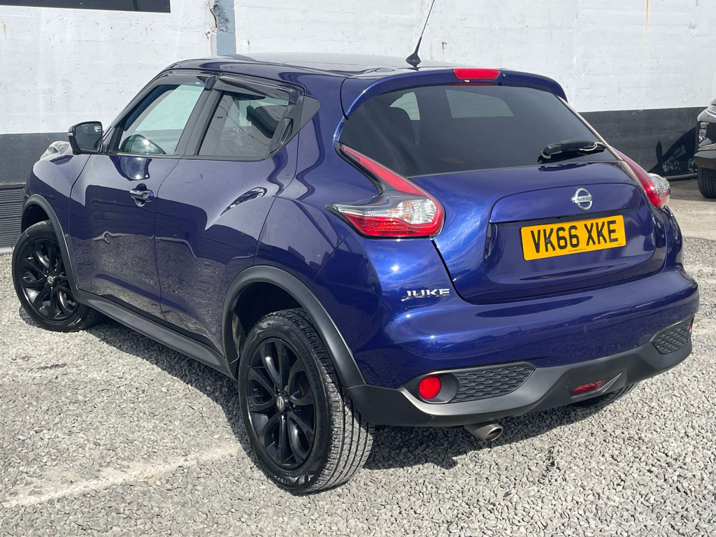 Nissan Juke Tekna Suv Euro 6 Ss VK66XKE Blue #6