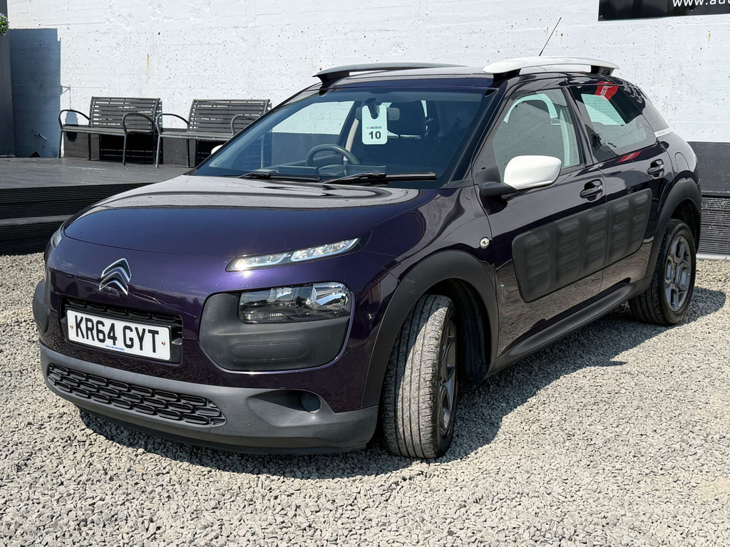 Citroen C4 Cactus Puretech Feel Hatchback Euro 6 Ss KR64GYT Purple #3