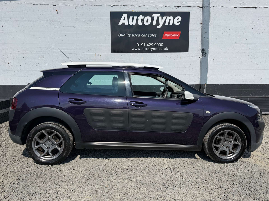 Citroen C4 Cactus Puretech Feel Hatchback Euro 6 Ss KR64GYT Purple #6