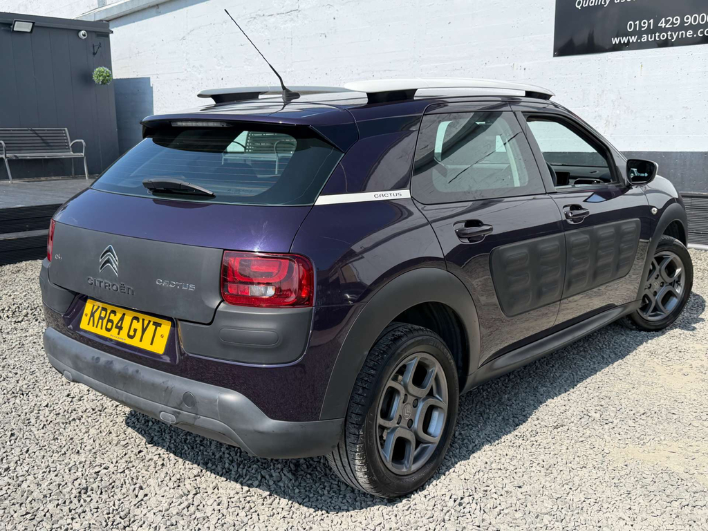 Citroen C4 Cactus Puretech Feel Hatchback Euro 6 Ss KR64GYT Purple #4