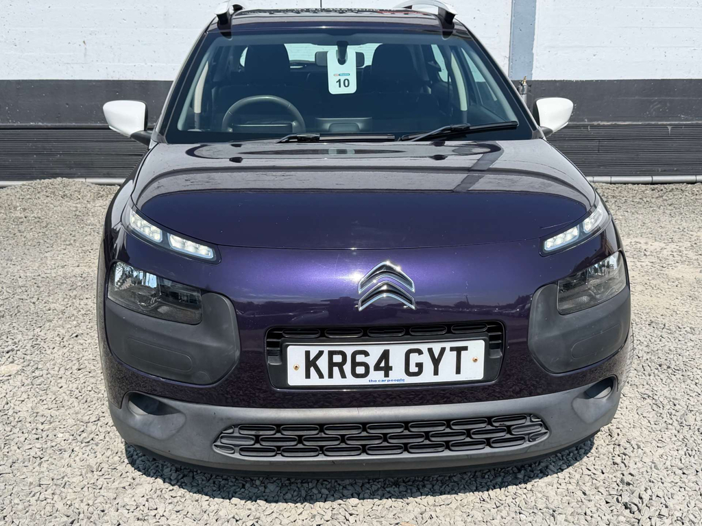 Citroen C4 Cactus Puretech Feel Hatchback Euro 6 Ss KR64GYT Purple #2