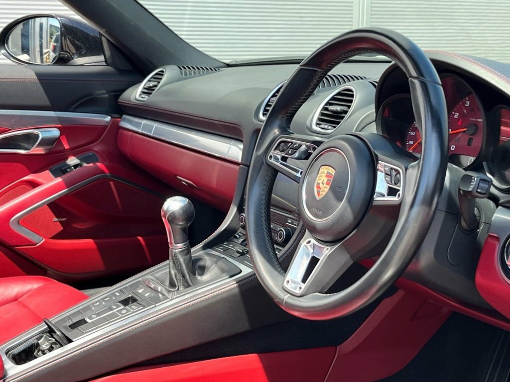 Porsche 718 Boxster Convertible Black #5