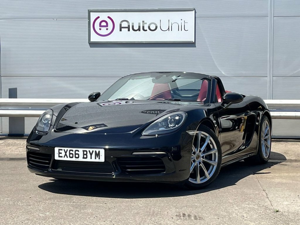 Porsche 718 Boxster Convertible Black #2