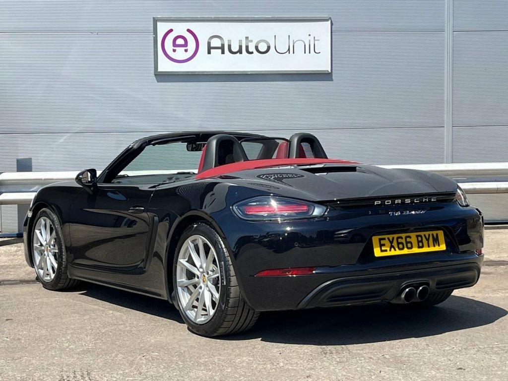 Porsche 718 Boxster Convertible Black #3