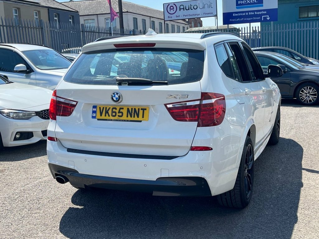BMW X3 2L M Sport White #4