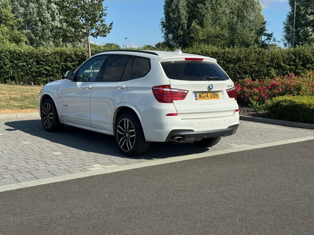 BMW X3 2L M Sport White #4