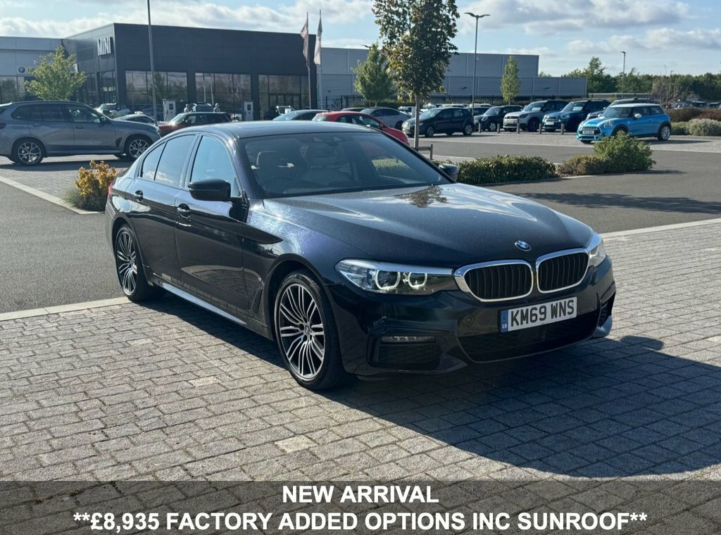 BMW 5 Series 2L M Sport Black