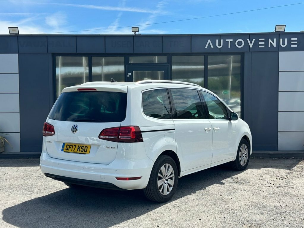 Volkswagen Sharan 2L Se Nav White #4