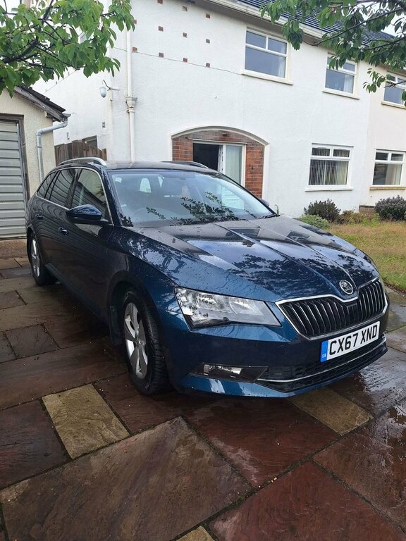 Skoda Superb 2L Se Blue #2
