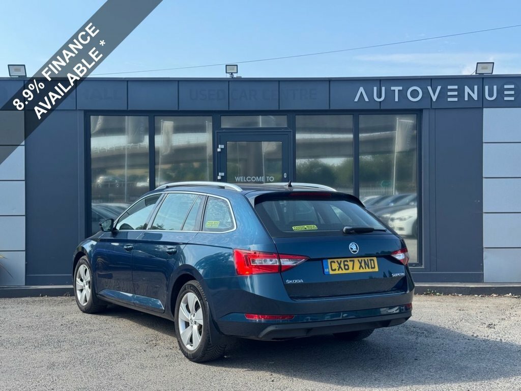 Skoda Superb 2L Se Blue
