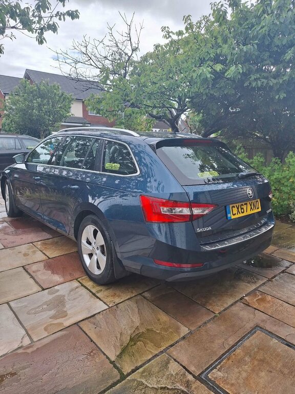 Skoda Superb 2L Se Blue #3