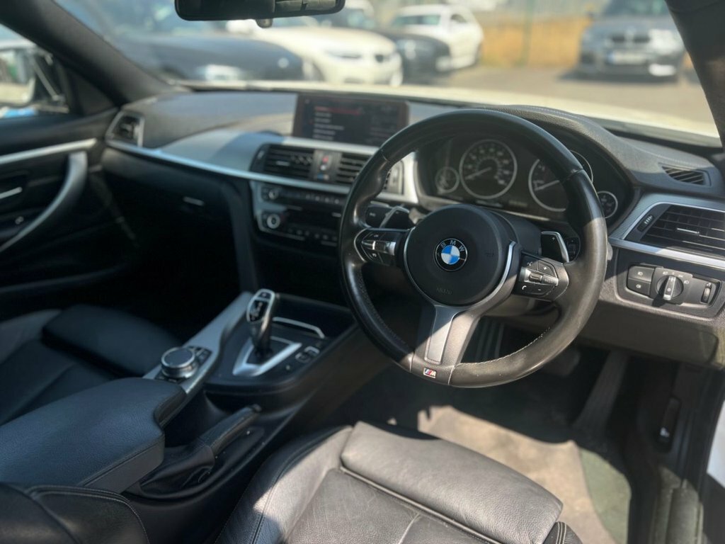 BMW 4 Series Gran Coupe Hatchback White #8