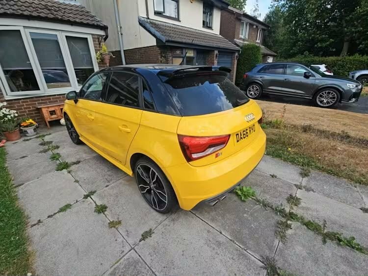 Audi S1 S1 Quattro Sportback Yellow #3
