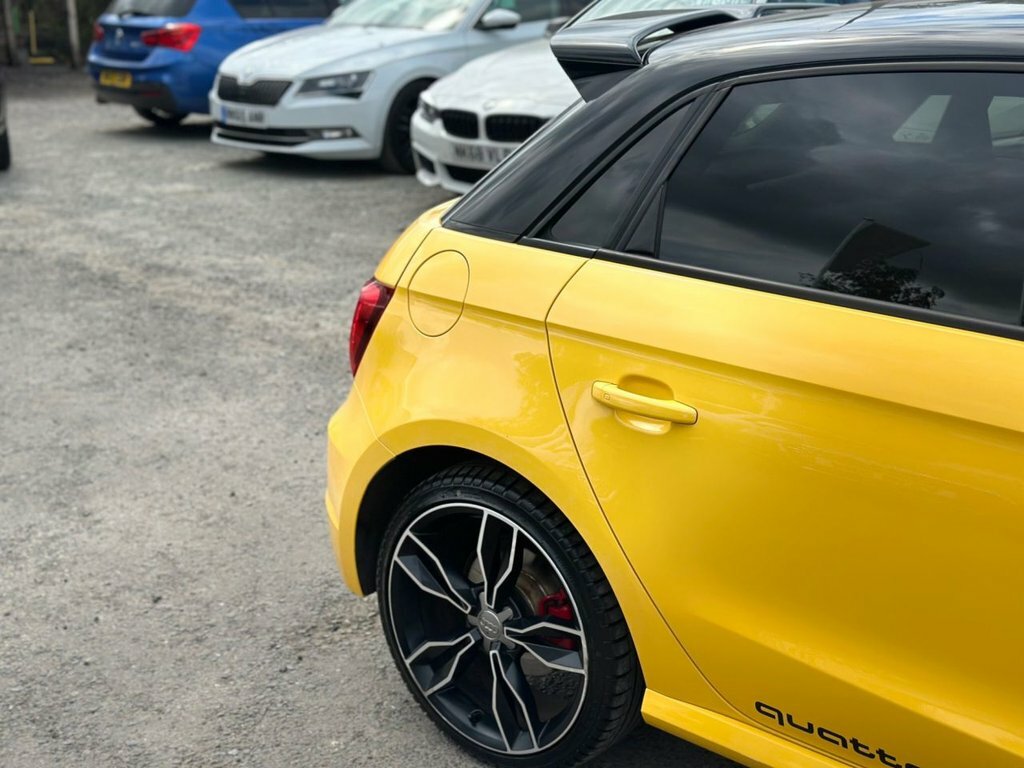 Audi S1 S1 Quattro Sportback Yellow #4