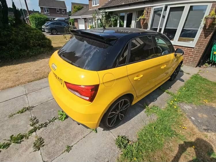 Audi S1 S1 Quattro Sportback Yellow #4