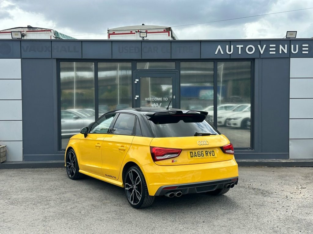 Audi S1 S1 Quattro Sportback Yellow