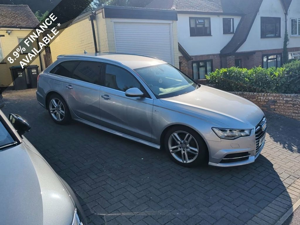Audi A6 Avant 2L S Line Silver #2