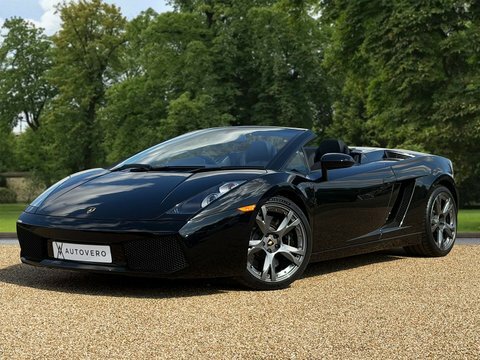 Lamborghini Gallardo V10 Spyder Black