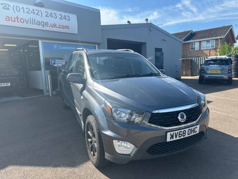 SsangYong Musso Pick Up Ex 4Wd Grey