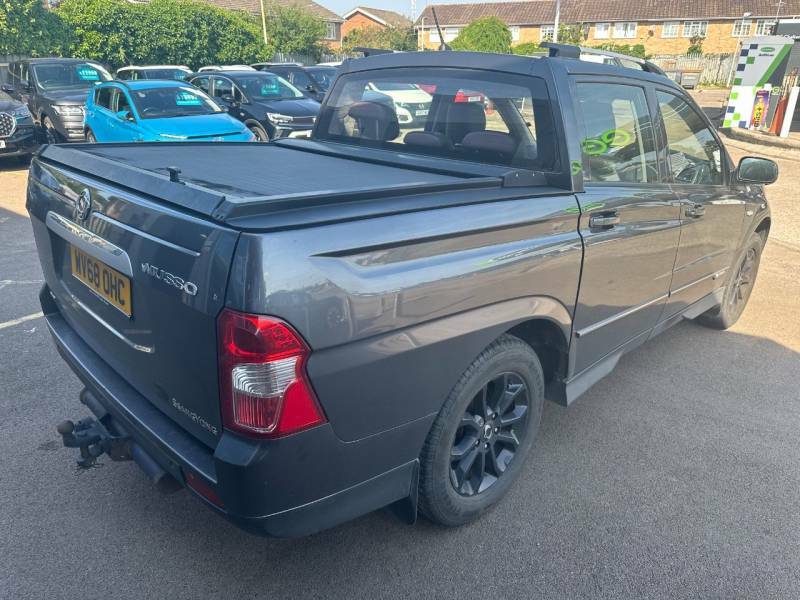 SsangYong Musso Pick Up Ex 4Wd Grey #4