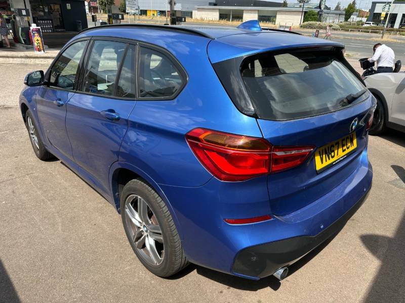 BMW X1 Sdrive 18D M Sport Step Blue #4