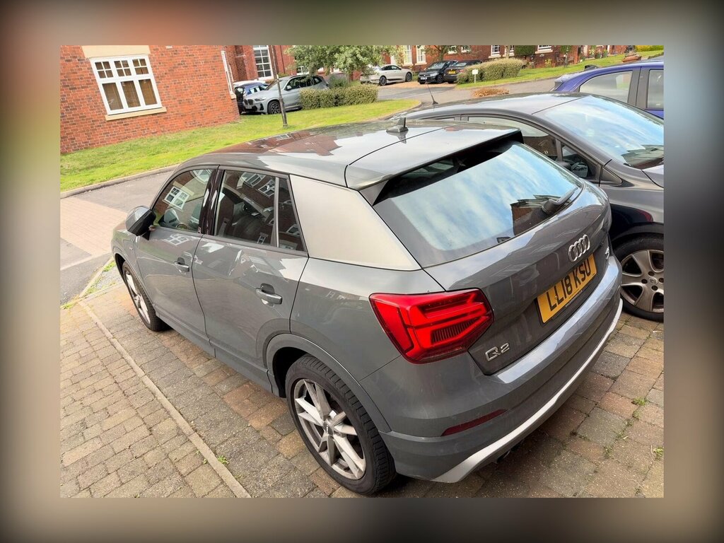 Audi Q2 2.0 Tfsi S Line S Tronic Quattro Euro 6 Ss Grey #3