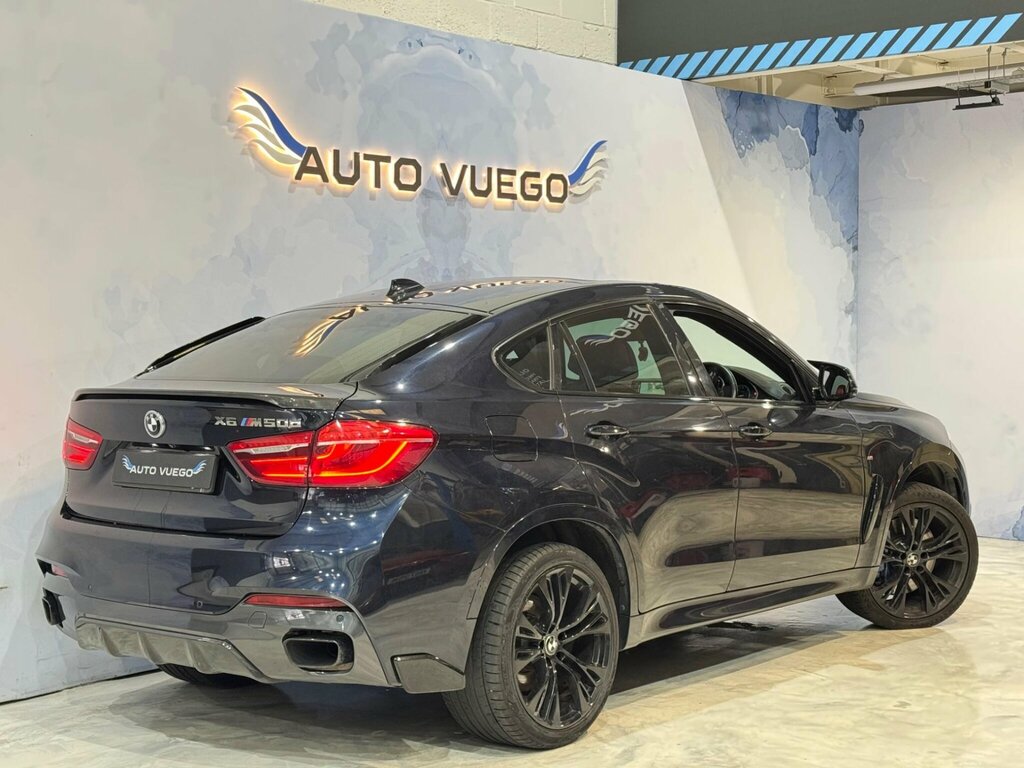 BMW X6 3.0 M50d Xdrive Euro 6 Ss Black #3