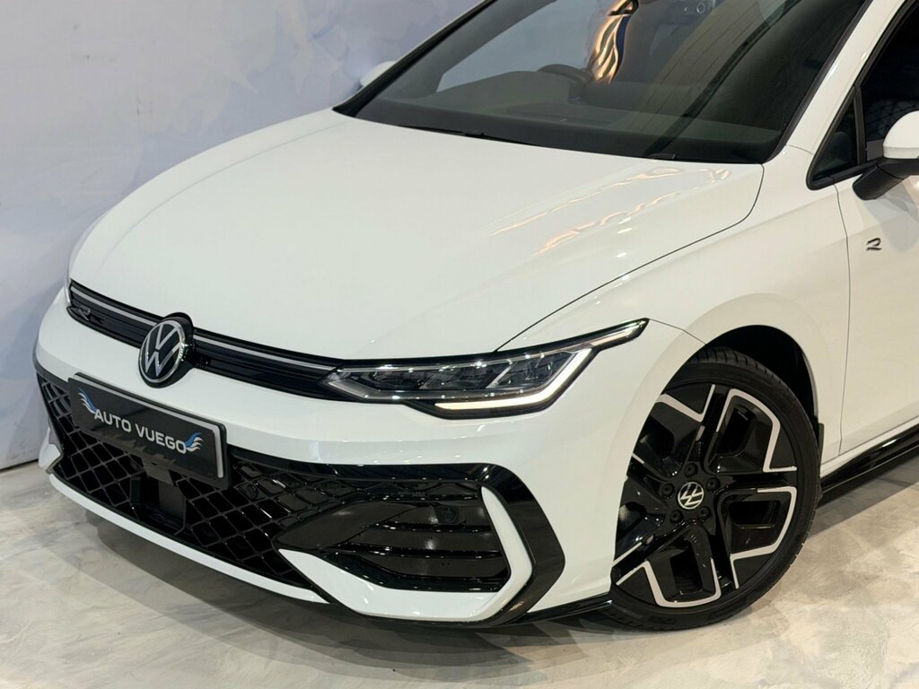 Volkswagen Golf 1.5 Etsi Mhev R-line Dsg Euro 6 Ss White #5