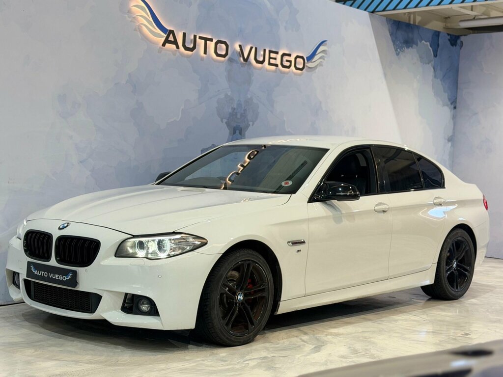 BMW 5 Series 2.0 520D M Sport Euro 6 Ss White #4