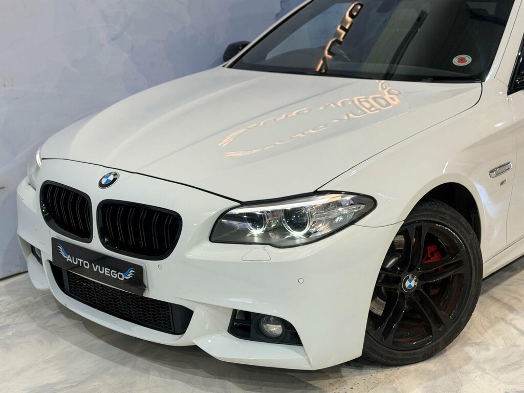 BMW 5 Series 2.0 520D M Sport Euro 6 Ss White #2