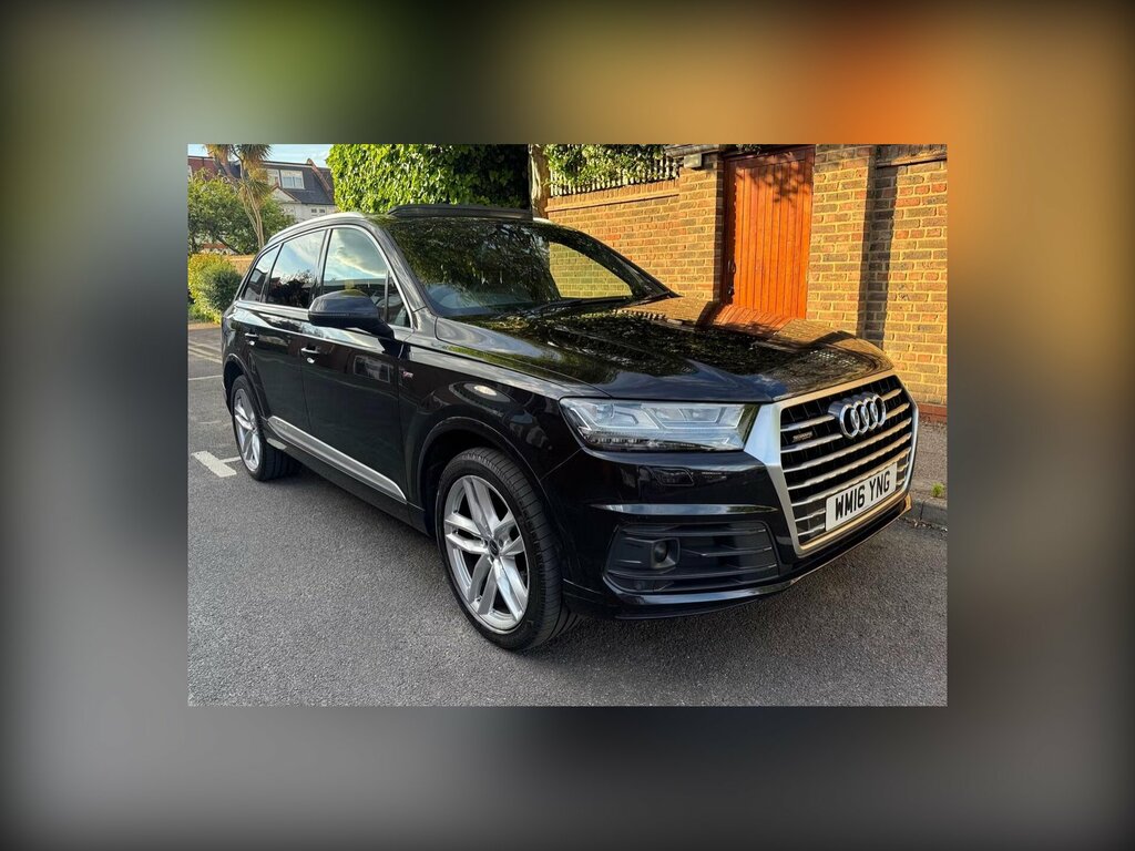 Audi Q7 3.0 Tdi V6 S Line Tiptronic Quattro Euro 6 Ss 5 Black