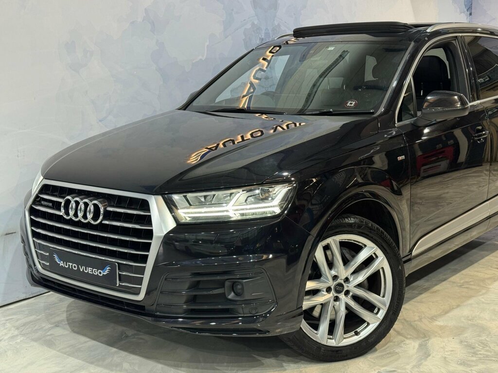 Audi Q7 3.0 Tdi V6 S Line Tiptronic Quattro Euro 6 Ss 5 WM16YNG Black #5