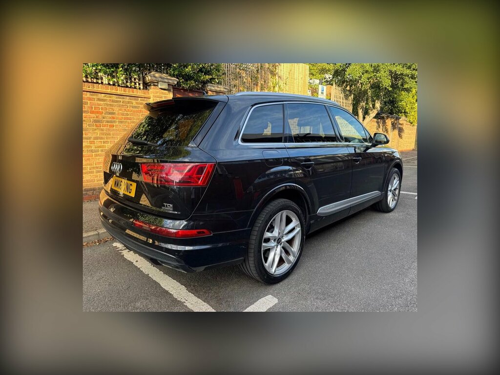 Audi Q7 3.0 Tdi V6 S Line Tiptronic Quattro Euro 6 Ss 5 Black #3