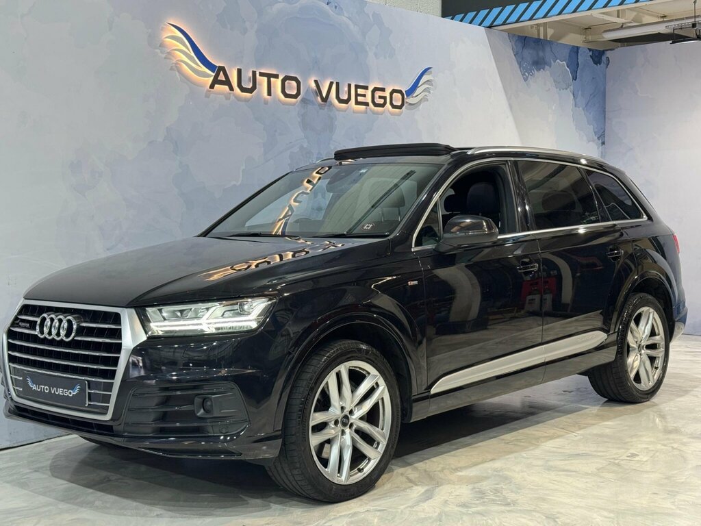 Audi Q7 3.0 Tdi V6 S Line Tiptronic Quattro Euro 6 Ss 5 WM16YNG Black #6