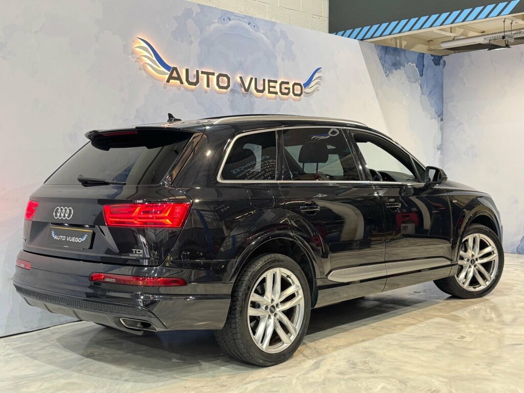 Audi Q7 3.0 Tdi V6 S Line Tiptronic Quattro Euro 6 Ss 5 WM16YNG Black #3