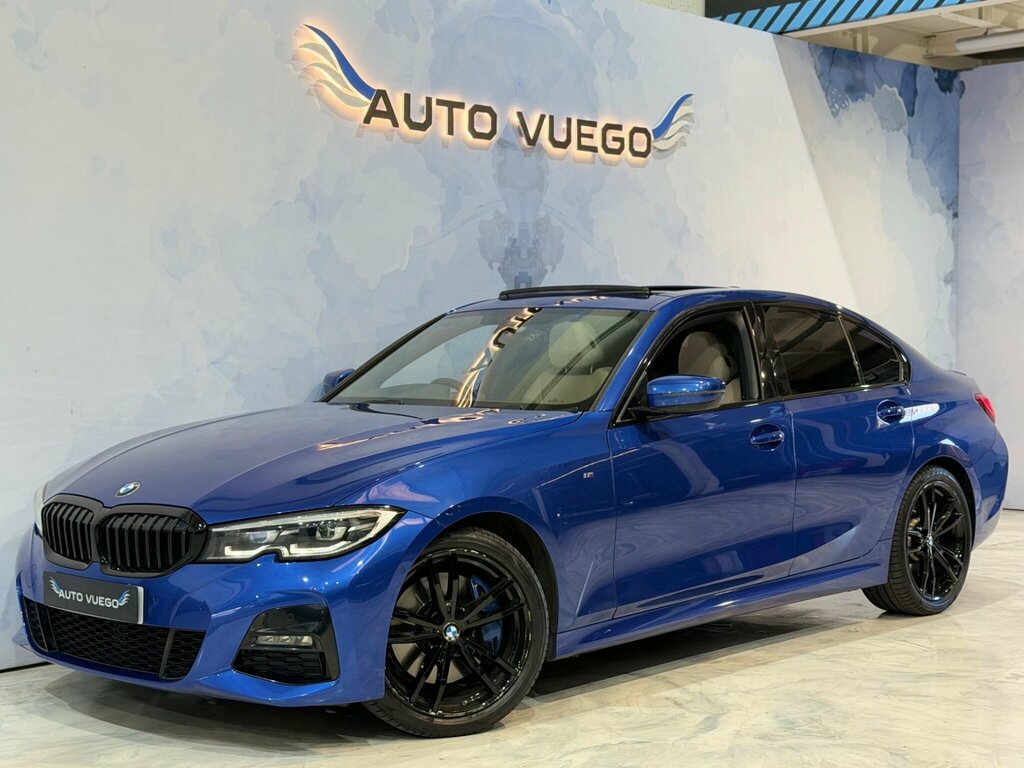 BMW 3 Series 2.0 320I M Sport Xdrive Euro 6 Ss Blue
