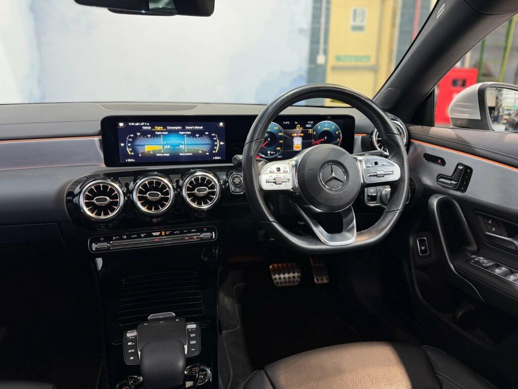 Mercedes-Benz CLA Class Amg Line White #10
