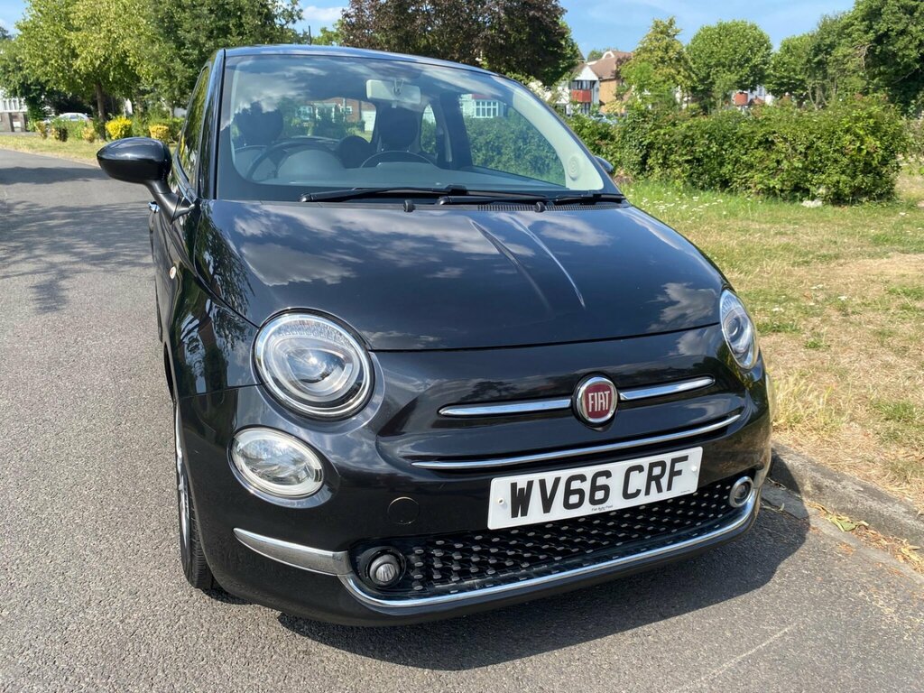 Fiat 500 1.2 Lounge Euro 6 Ss WV66CRF Black #5