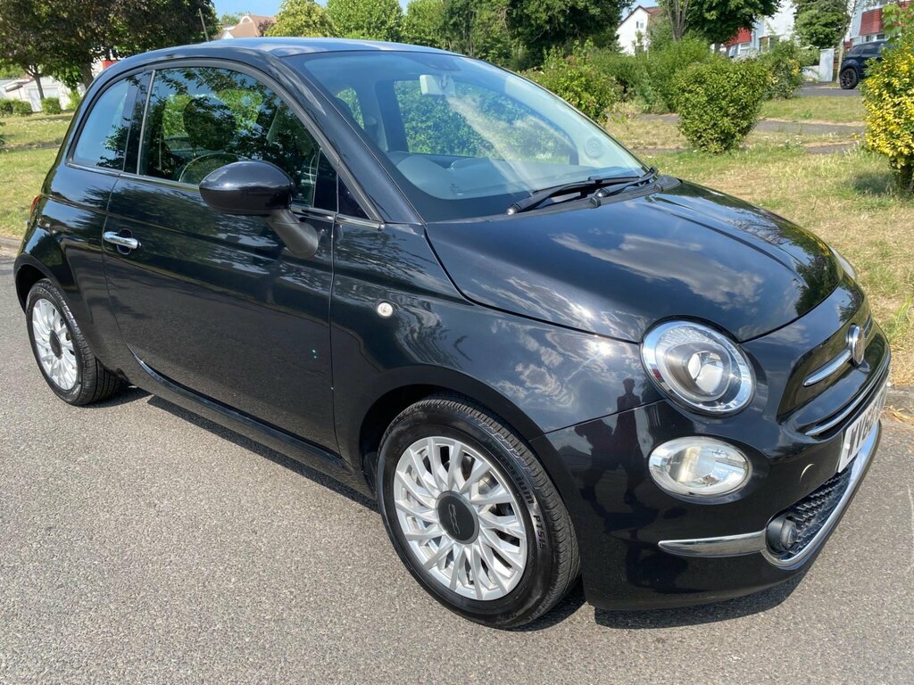 Fiat 500 1.2 Lounge Euro 6 Ss WV66CRF Black #6