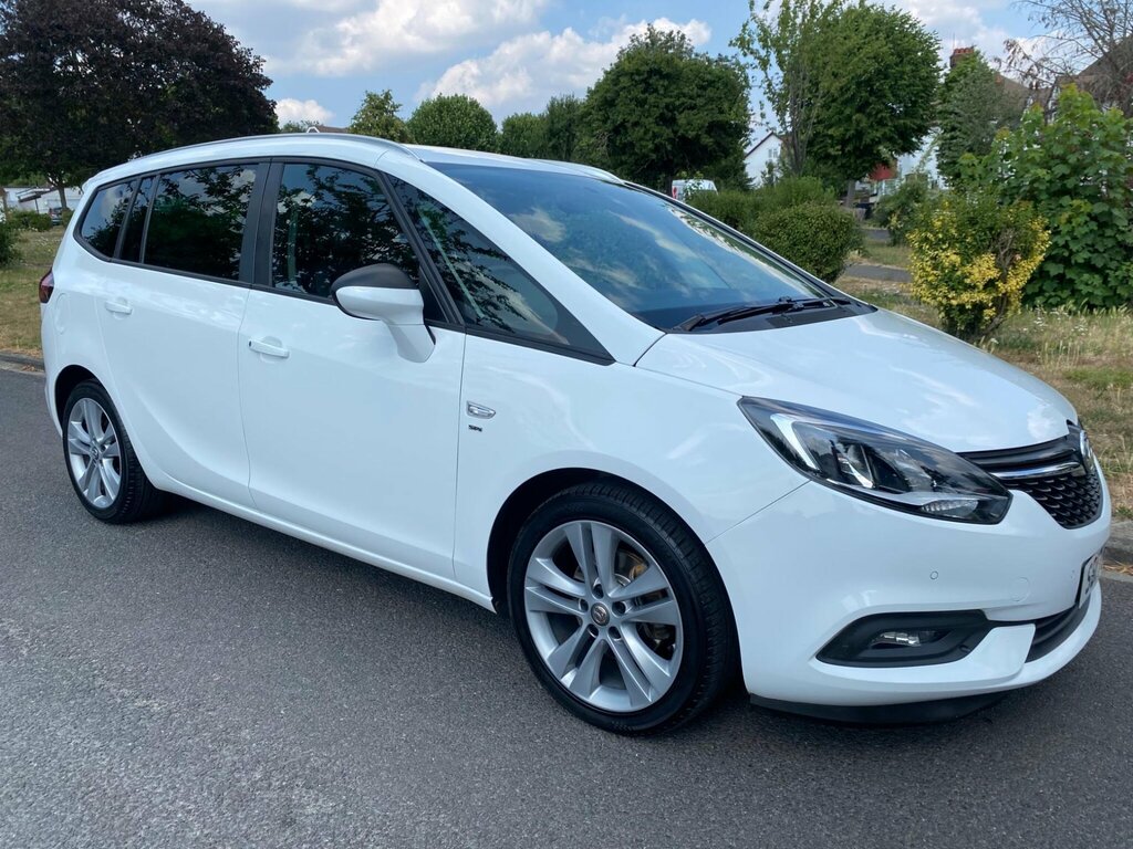 Vauxhall Zafira Tourer 1.4I Turbo Sri Nav Euro 6 White #3