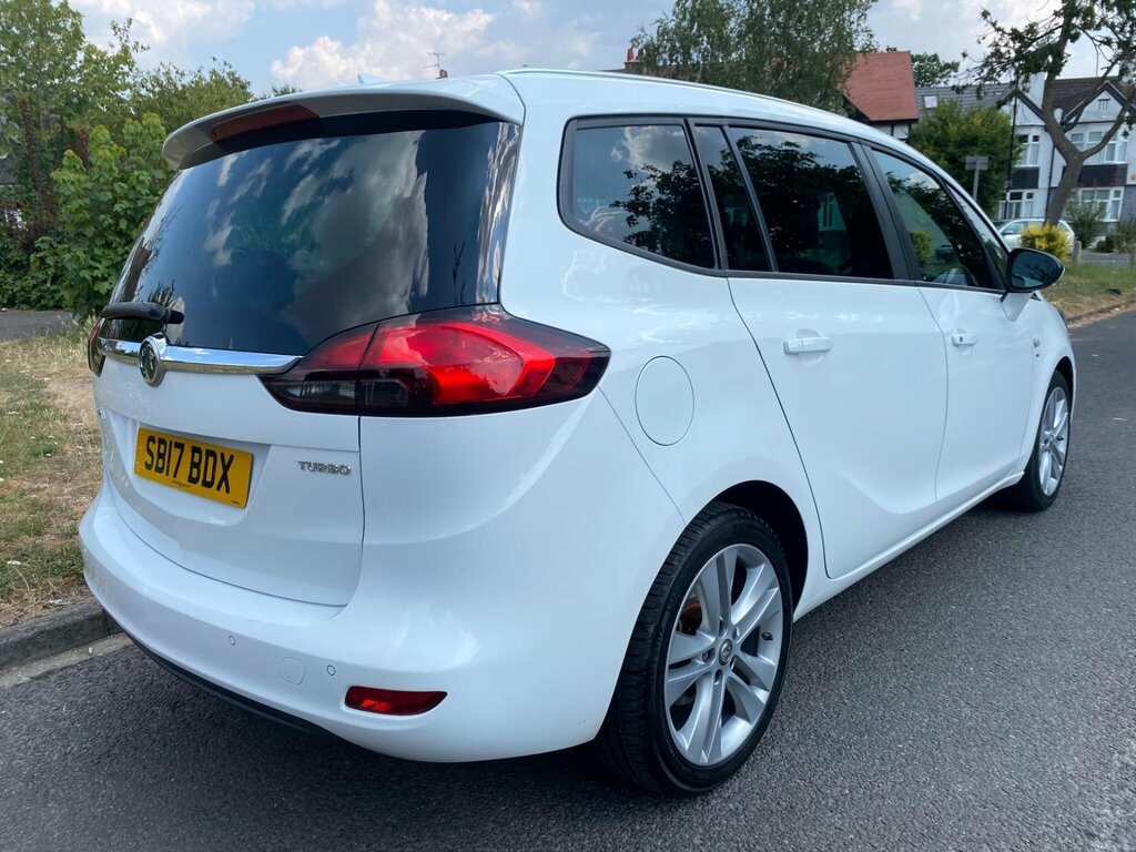 Vauxhall Zafira Tourer 1.4I Turbo Sri Nav Euro 6 White #6