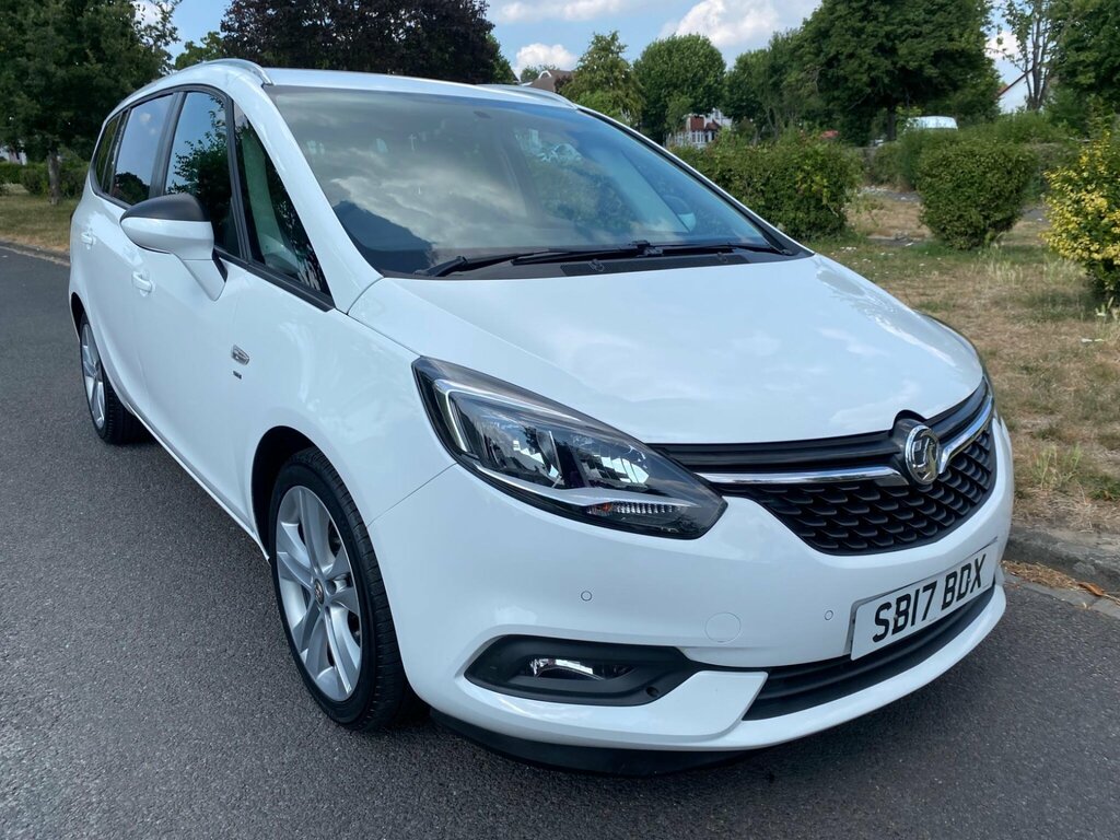 Vauxhall Zafira Tourer 1.4I Turbo Sri Nav Euro 6 White #2