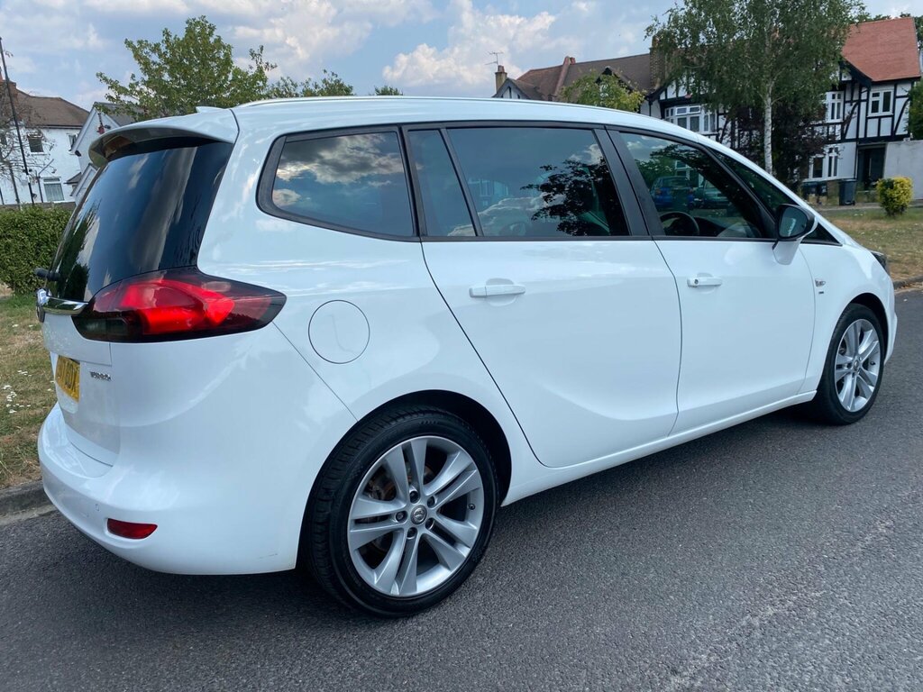 Vauxhall Zafira Tourer 1.4I Turbo Sri Nav Euro 6 White #5