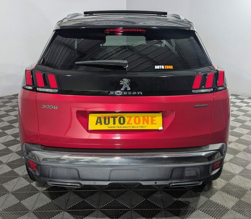 Peugeot 3008 1.2 Puretech Gt Line FE68SUA Red #6