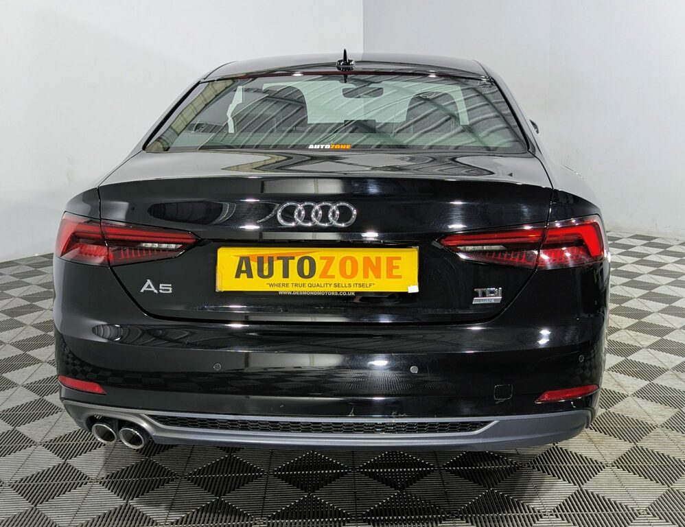 Audi A5 2.0 Tdi Ultra S Line NL67KTO Black #6