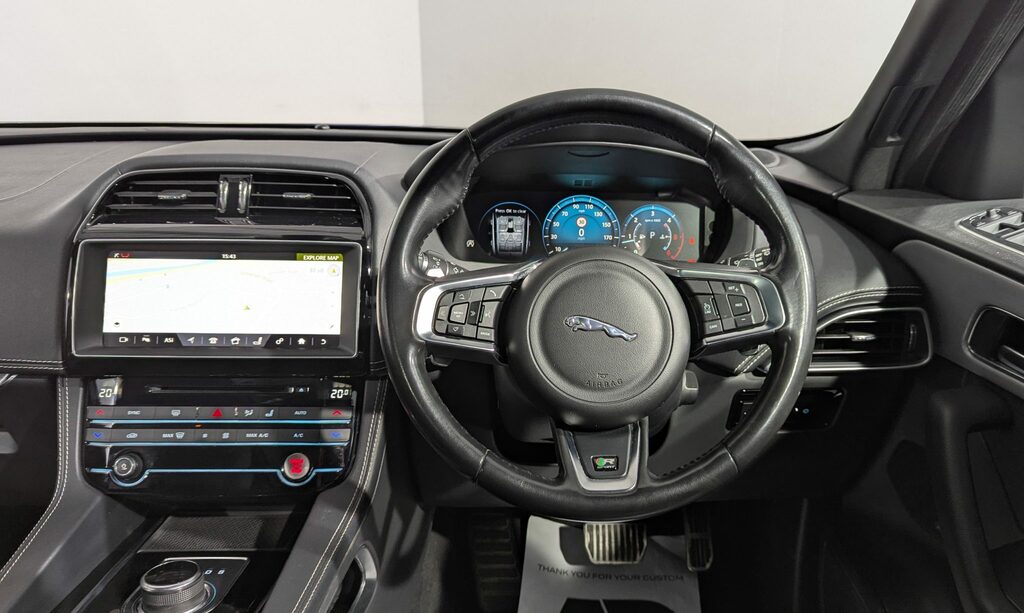 Jaguar F-Pace 2.0D 240 R-sport Awd IGZ9426 Blue #5
