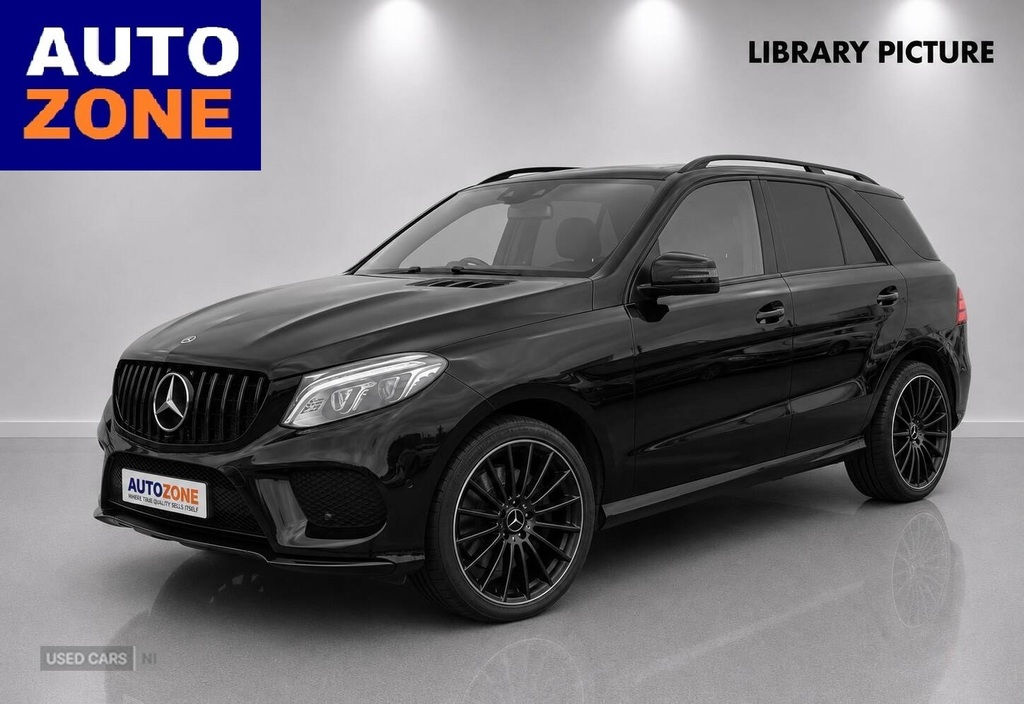 Mercedes-Benz GLE Class Gle 350D 4Matic Amg Line 9G-tronic Black