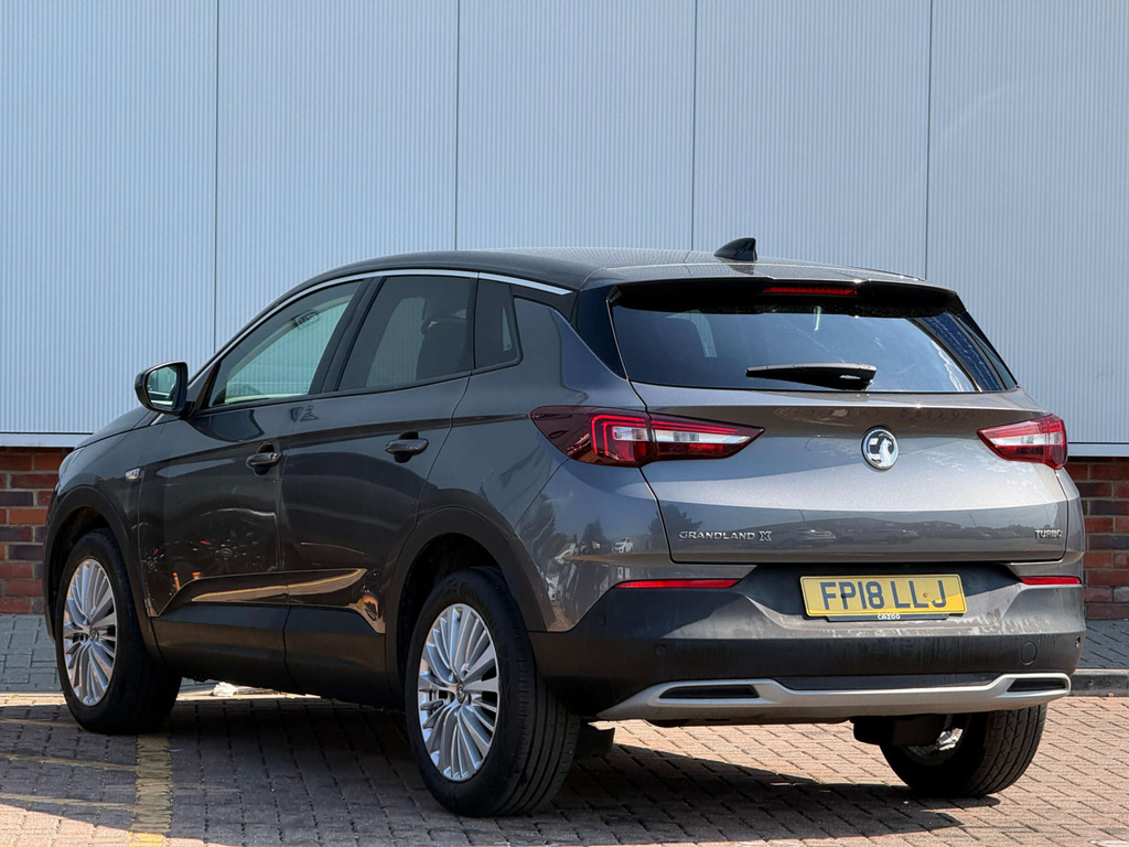 Vauxhall Grandland X Tech Line Nav T Ss FP18LLJ Grey #4