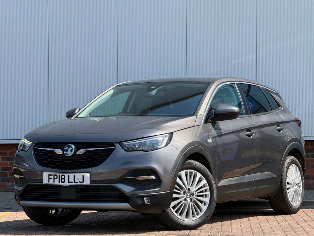 Vauxhall Grandland X Tech Line Nav T Ss FP18LLJ Grey #3